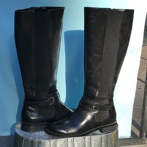 Aerosoles Women’s Black Riding Boots Shoes Size 6